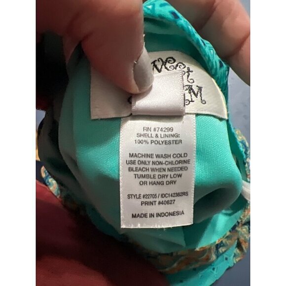 Boho‎  Chevron Maxi Dress M Beachy Beachy Lagom Lagenlook Vacation Resort - Picture 5 of 10